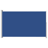 Patio Retractable Side Awning 180x300 cm Blue