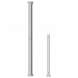 Patio Retractable Side Awning 180x300 cm Blue