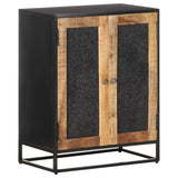 Sideboard 60X35X75 Cm Rough Mango Wood