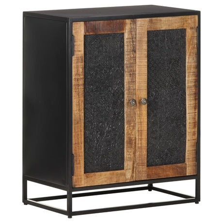 Sideboard 60X35X75 Cm Rough Mango Wood