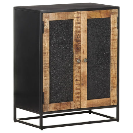 Sideboard 60X35X75 Cm Rough Mango Wood