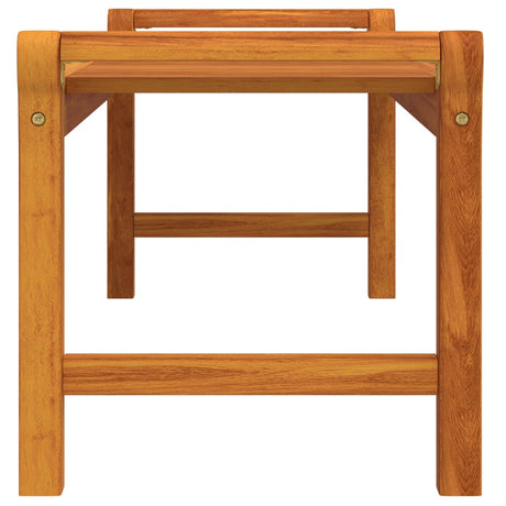 Coffee Table 100X50X50 Cm Solid Wood Acacia