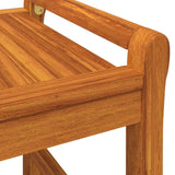 Coffee Table 100X50X50 Cm Solid Wood Acacia