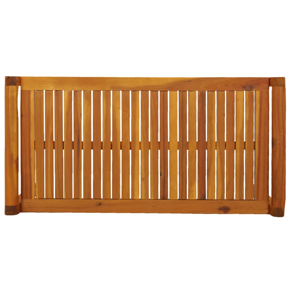 2 Piece Garden Lounge Set With Cushions Solid Wood