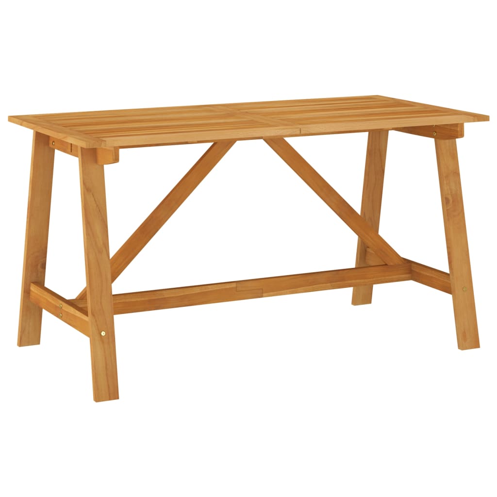Garden Dining Table Solid Acacia Wood