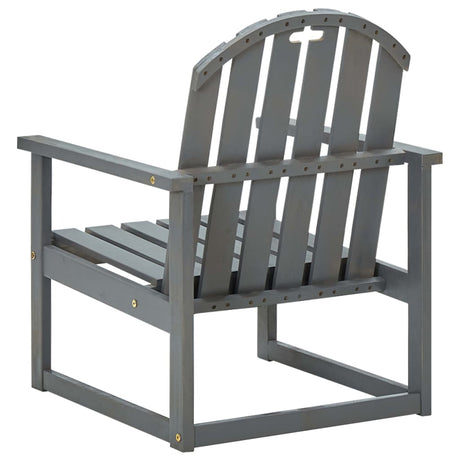 Garden Sofa Chairs 2 Pcs Solid Acacia Wood