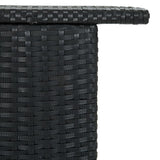 Garden Bar Table 120X55X110 Cm Poly Rattan