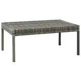 3 Piece Garden Lounge Set With Cushions Poly Rattan