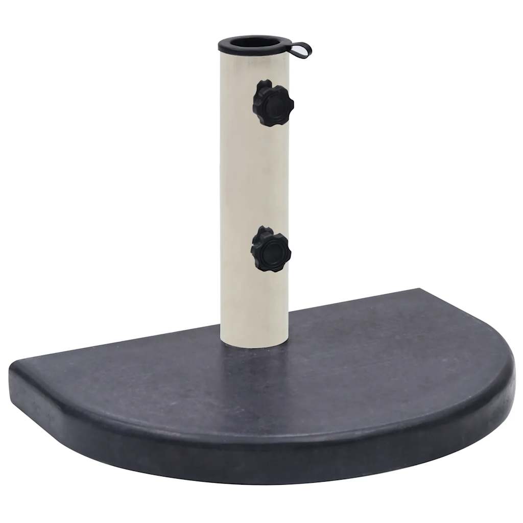 Parasol Base Granite 10 Kg Curved
