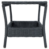 Garden Table 45X45X46.5 Cm Poly Rattan