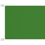 Vertical Awning Light Green 140x600 cm Oxford Fabric