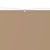 Vertical Awning Taupe 60x1000 cm Oxford Fabric