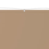 Vertical Awning Taupe 100x270 cm Oxford Fabric