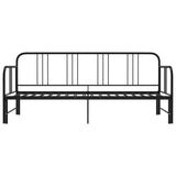 Pull-Out Sofa Bed Frame Without Mattress Metal 90X200 Cm