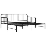 Pull-Out Sofa Bed Frame Without Mattress Metal 90X200 Cm