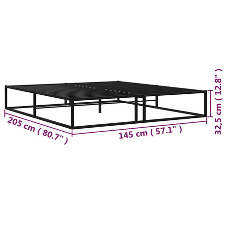 Bed Frame Without Mattress Metal
