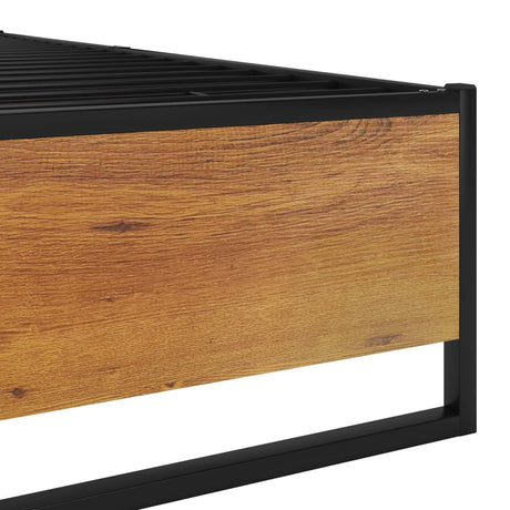 Bed Frame Without Mattress Black Metal