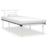 Bed Frame Without Mattress Metal 140X200Cm