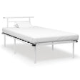 Bed Frame Without Mattress Metal 140X200Cm