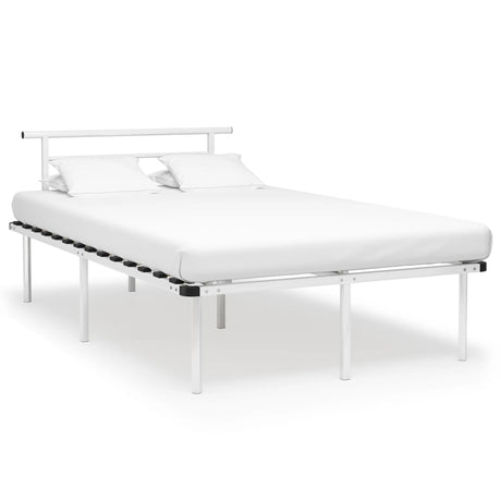 Bed Frame Without Mattress Metal 140X200Cm