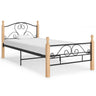 Bed Frame Without Mattress Black Metal