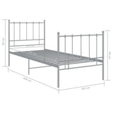 Bed Frame Without Mattress Metal