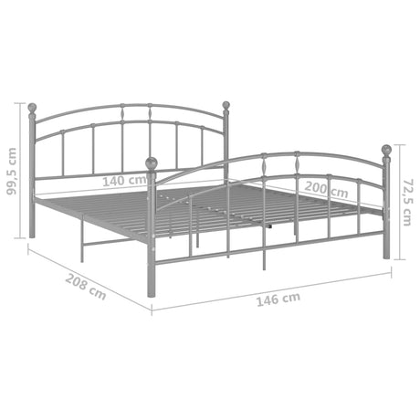 Bed Frame Without Mattress Metal