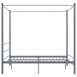 Canopy Bed Frame Without Mattress Metal