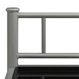 Bedside Cabinet 45X34.5X60.5 Cm Metal And Glass