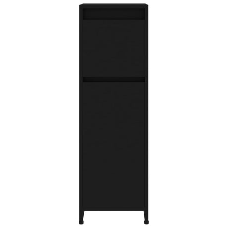 4 Piece Bathroom Furniture Set Engineered Wood