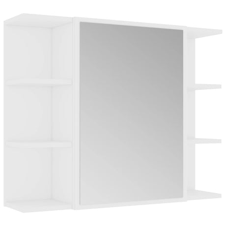 4 Piece Bathroom Furniture Set Engineered Wood