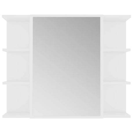 4 Piece Bathroom Furniture Set Engineered Wood