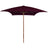 Garden Parasol With Wooden Pole 200X300 Cm