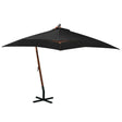 Hanging Garden Parasol With Pole Solid Fir Wood