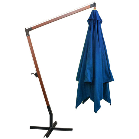Hanging Garden Parasol With Pole Solid Fir Wood