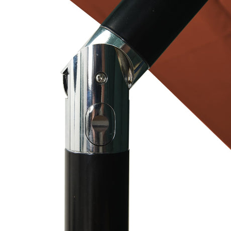 3-Tier Garden Parasol With Aluminium Pole