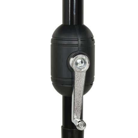 3-Tier Garden Parasol With Aluminium Pole