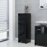3 Piece Bathroom Furniture Set Engineered Wood