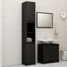 3 Piece Bathroom Furniture Set Engineered Wood