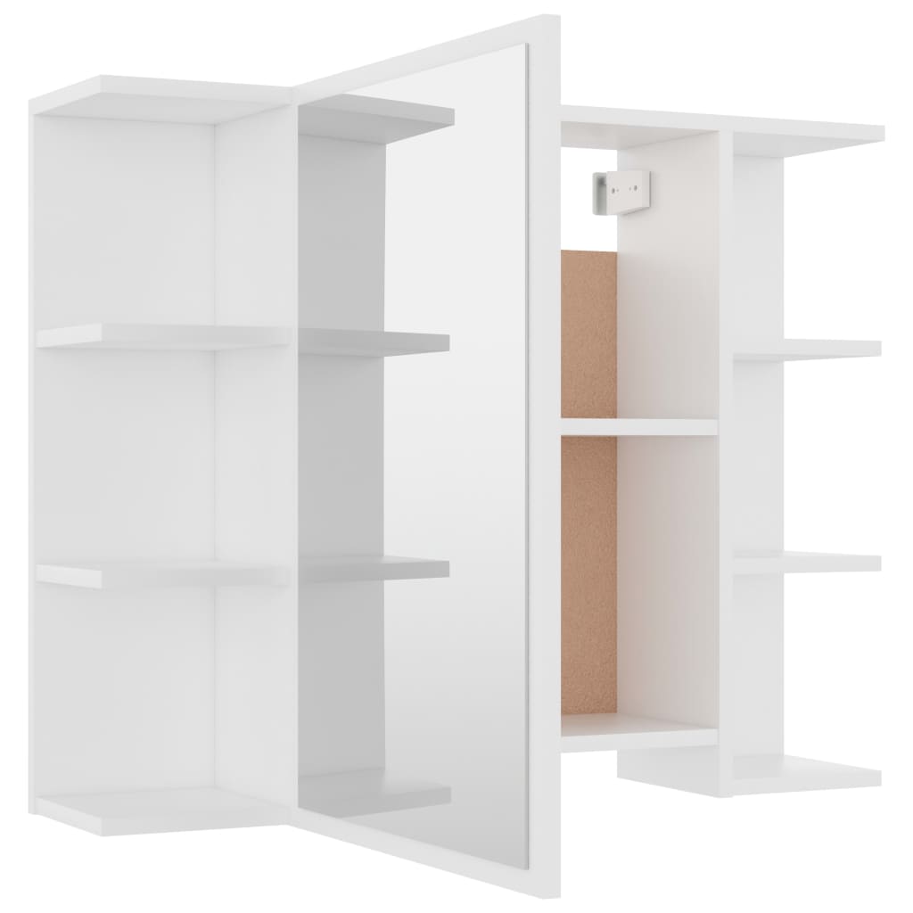 3 Piece Bathroom Furniture Set Engineered Wood