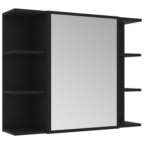 3 Piece Bathroom Furniture Set Engineered Wood