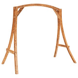Swing Frame Solid Bent Wood With Teak Finish