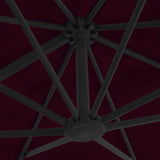 Cantilever Garden Parasol With Aluminium Pole