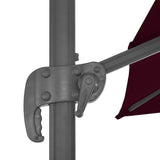 Cantilever Garden Parasol With Aluminium Pole