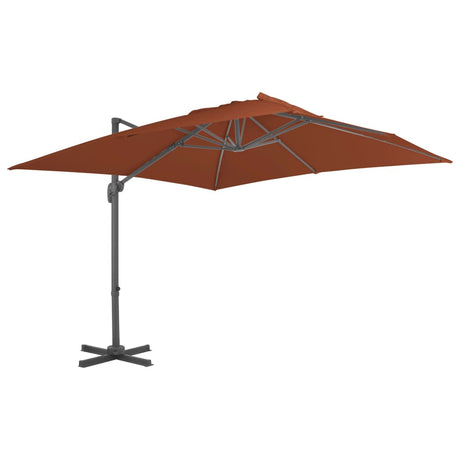 Cantilever Garden Parasol With Aluminium Pole