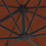 Cantilever Garden Parasol With Aluminium Pole