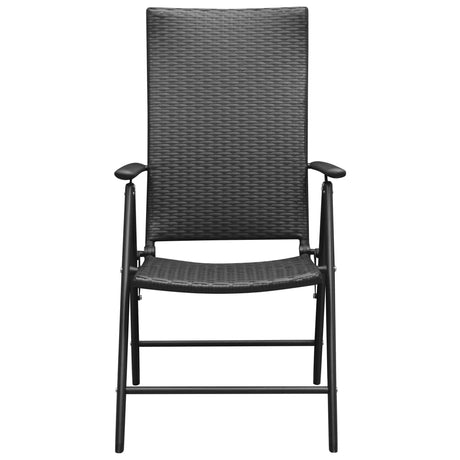 Garden Chairs 4 Pcs Poly Rattan