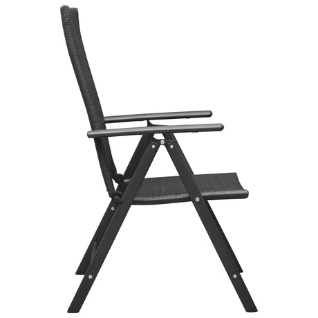 Garden Chairs 4 Pcs Poly Rattan