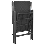 Garden Chairs 4 Pcs Poly Rattan