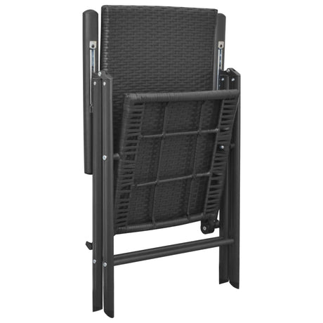 Garden Chairs 4 Pcs Poly Rattan